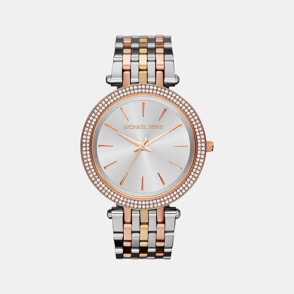 Michael Kors Round Silver Analog watch