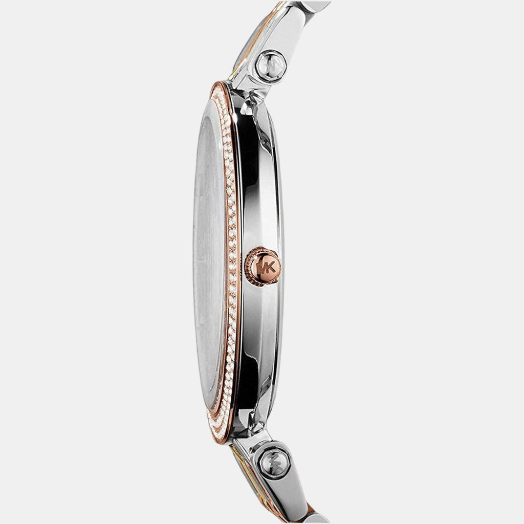 Michael Kors Women Round Silver watch