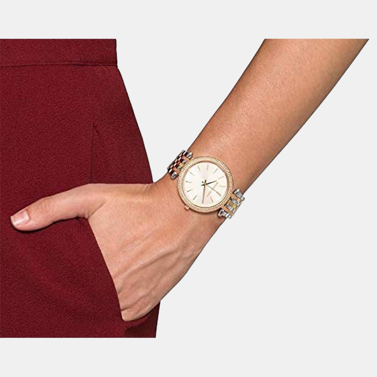 Michael Kors Stainless Steel Round watch