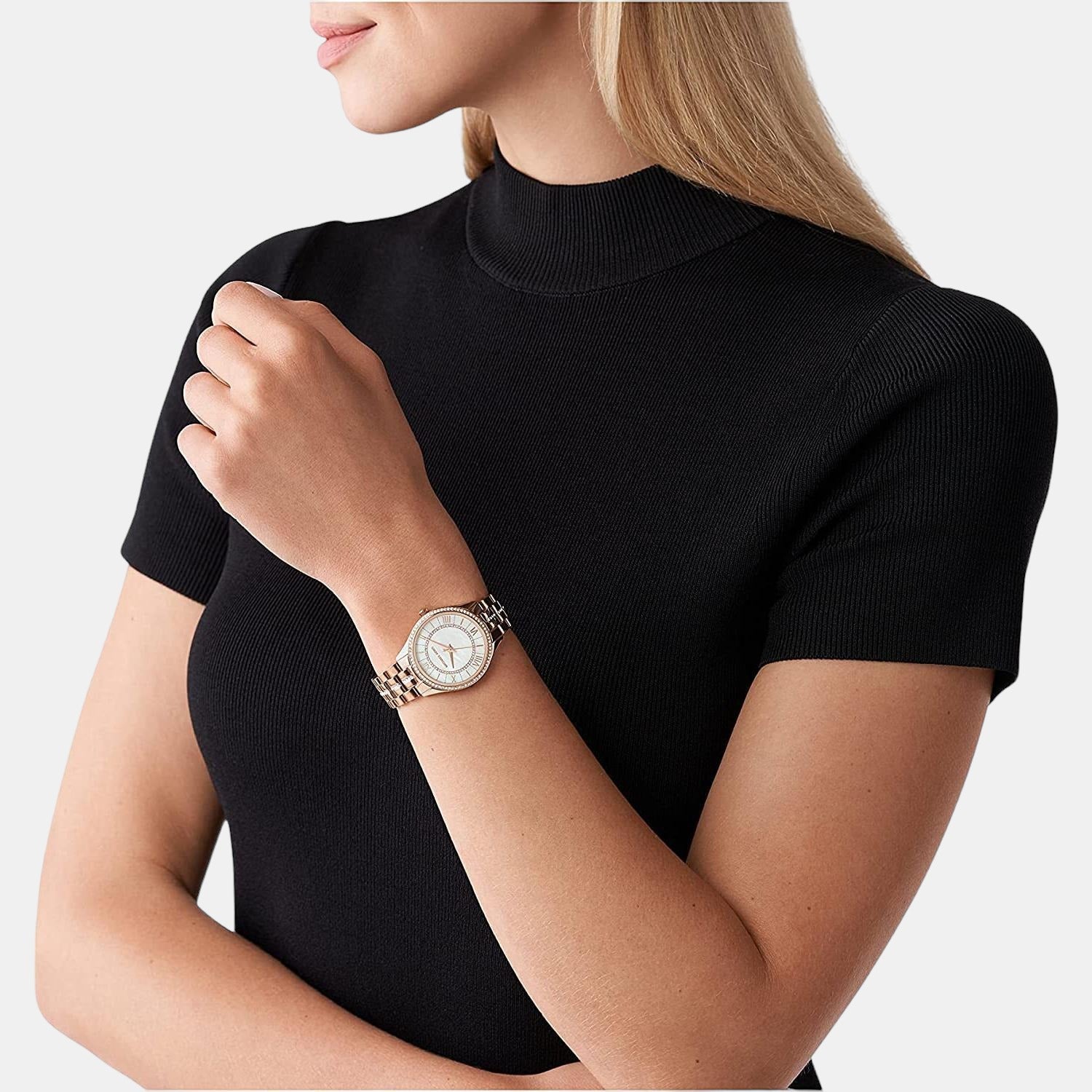 Michael Kors Stainless Steel Round watch