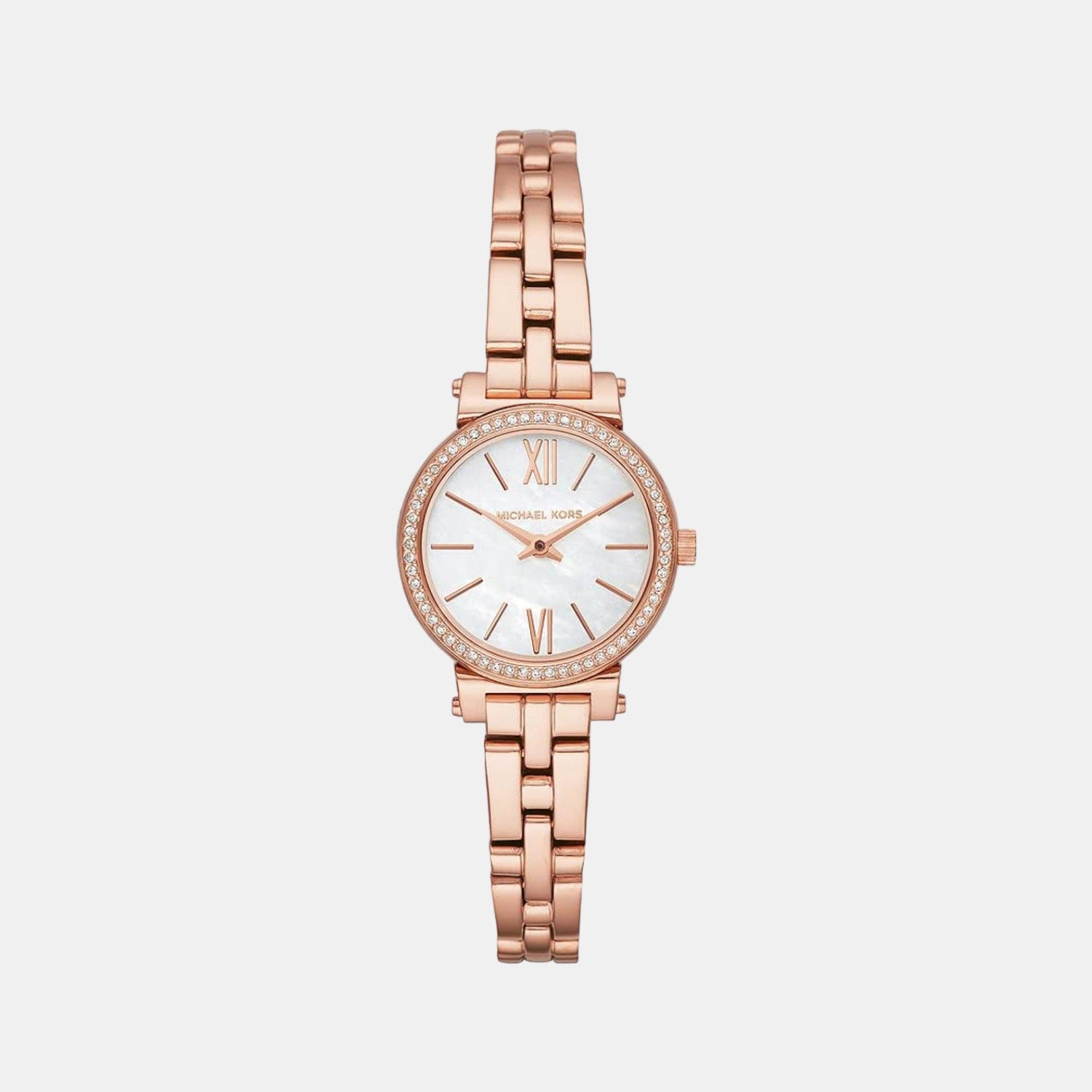 Michael Kors Round Mother Of Pearl Analog watch