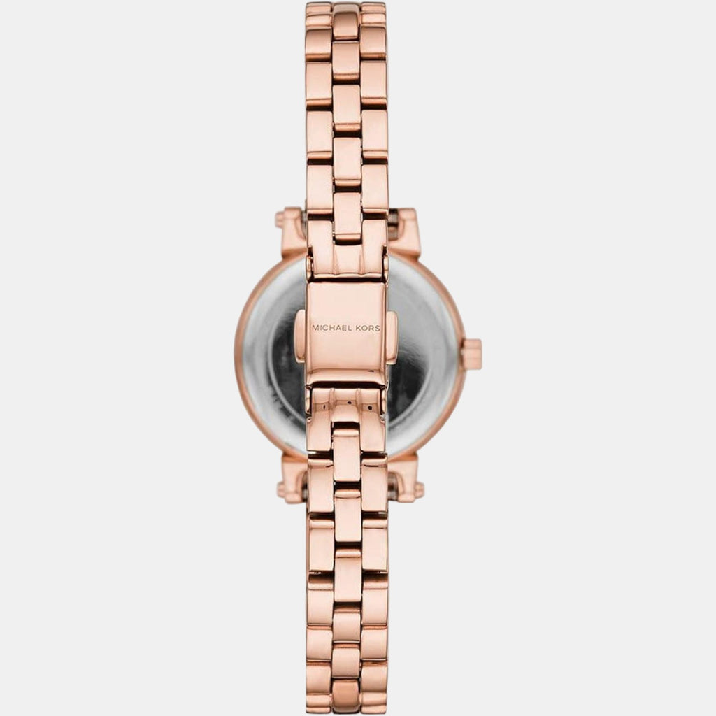 Michael Kors Women Round Mother Of Pearl watch