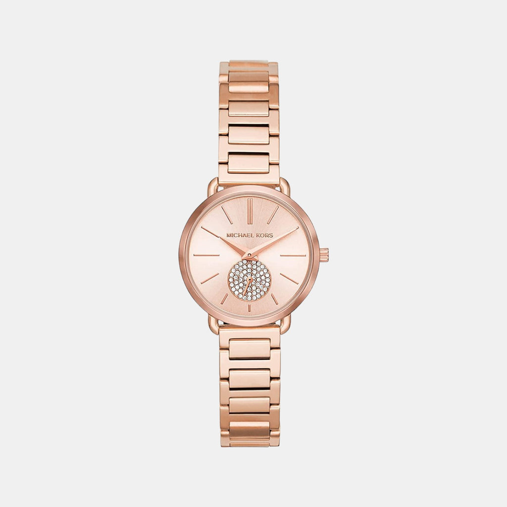 Michael Kors Round Rose Gold Analog watch