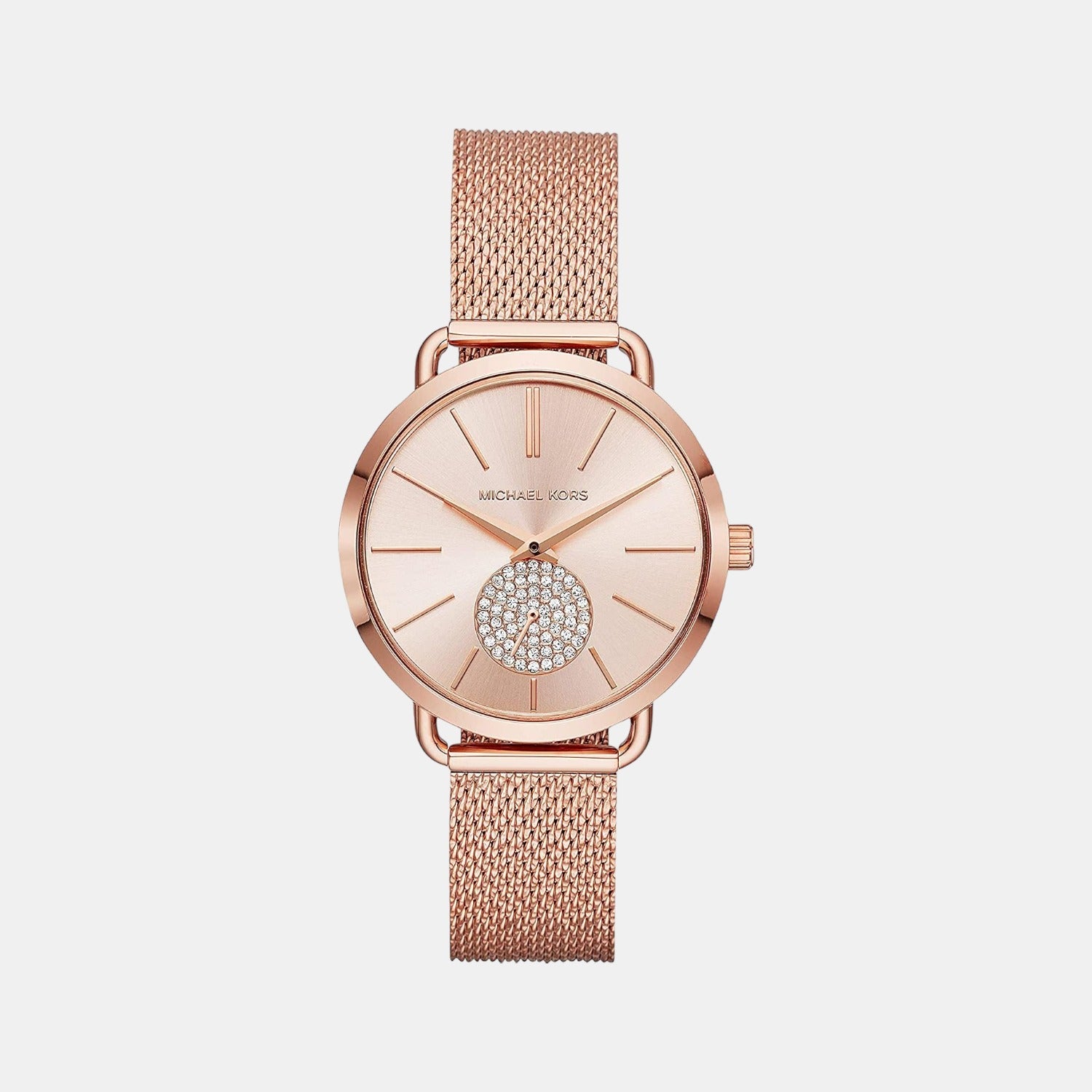 Michael Kors Round Rose Gold Analog watch