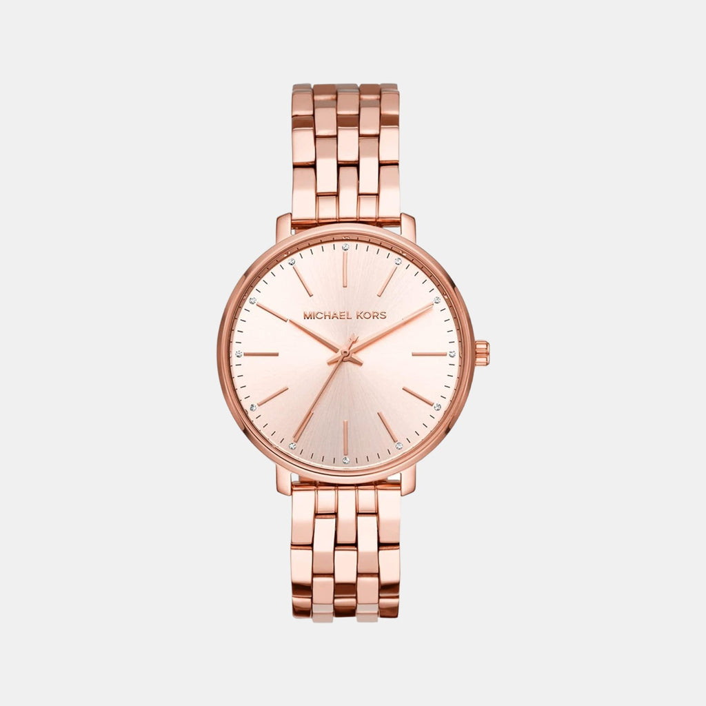 Michael Kors Round Rose Gold Analog watch