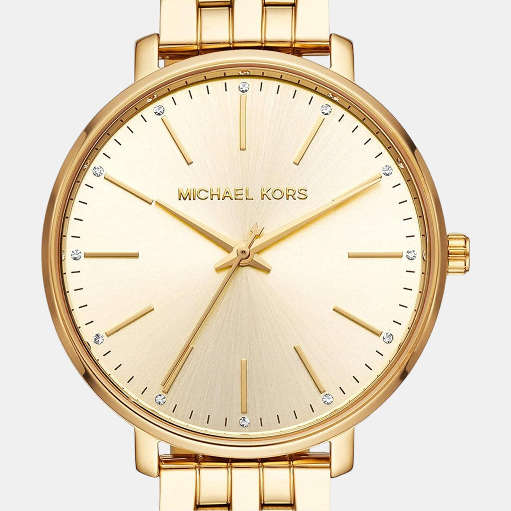 Michael Kors Women Round Gold watch