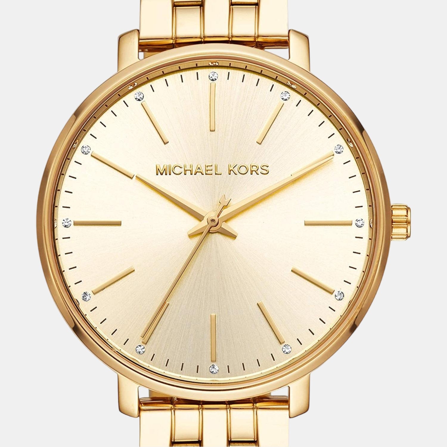 Michael Kors Women Round Gold watch