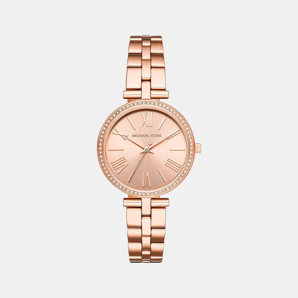 Michael Kors Round Rose Gold Analog watch