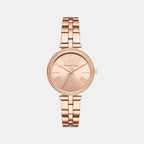 Michael Kors Round Rose Gold Analog watch