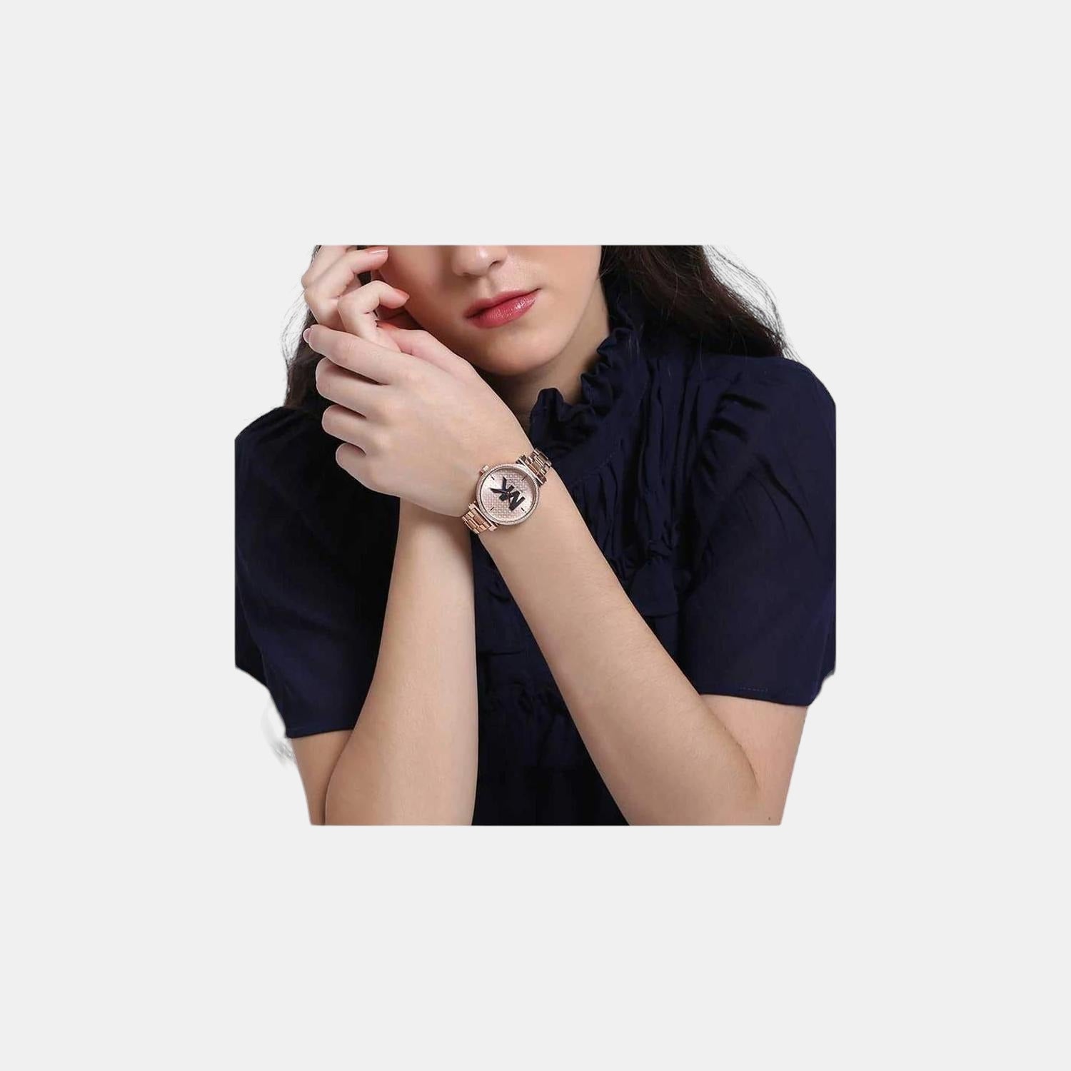 Michael Kors Stainless Steel Round watch