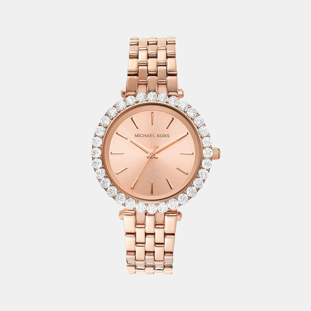Michael Kors Round Rose Gold Analog watch