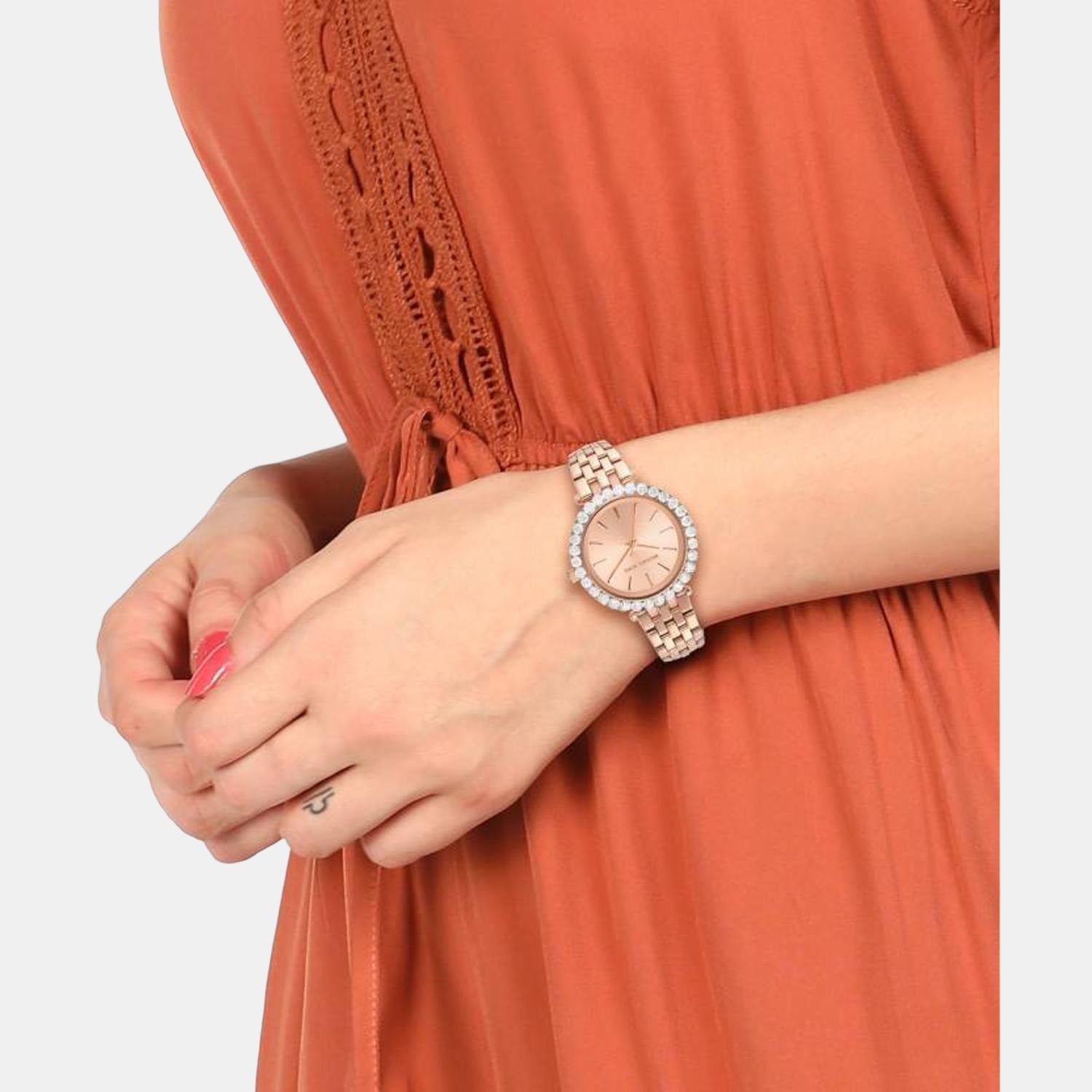 Michael Kors Stainless Steel Round watch