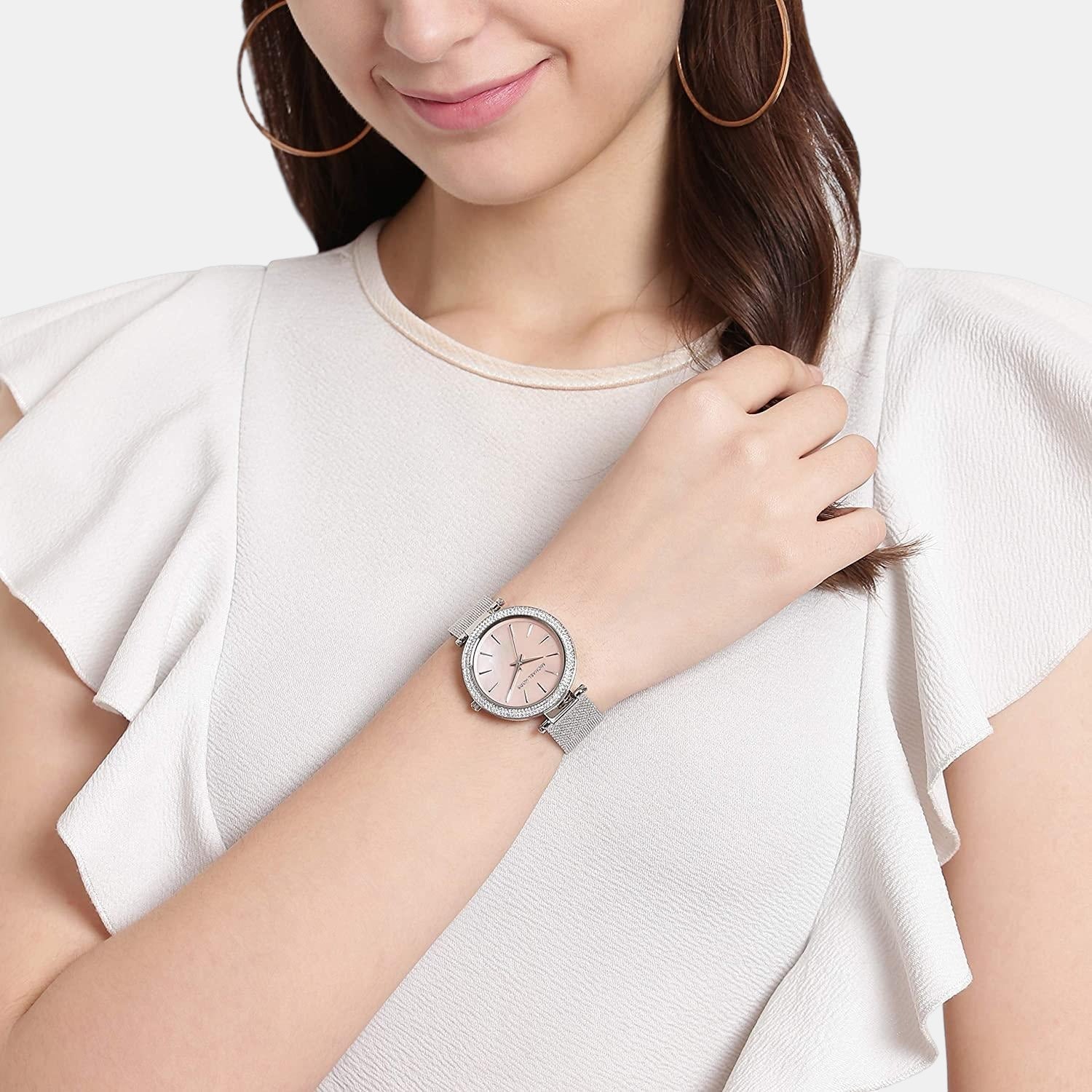 Michael Kors Stainless Steel Round watch