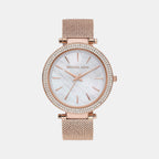 Michael Kors Round White Analog watch
