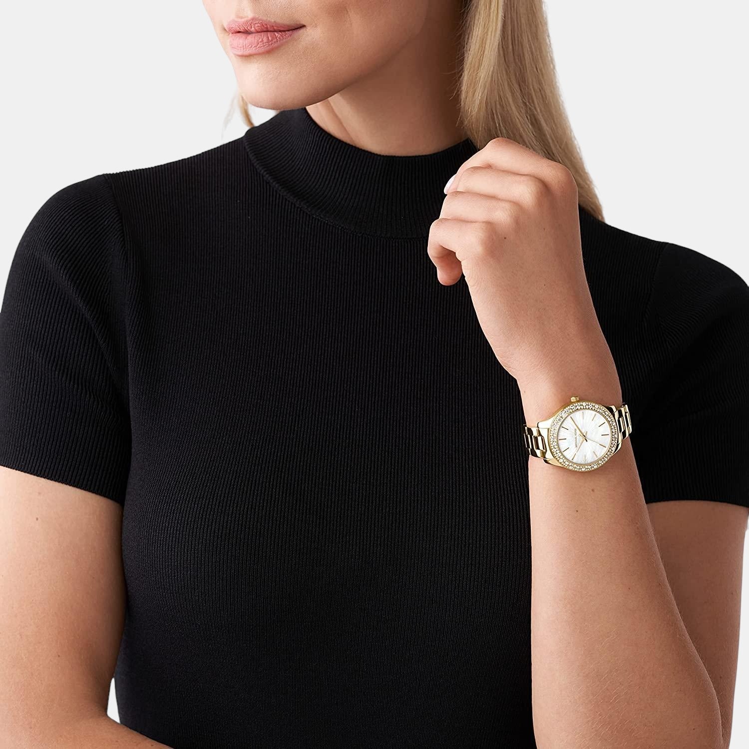 Michael Kors Stainless Steel Round watch