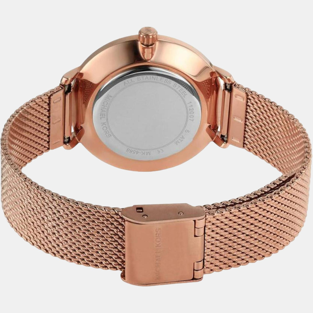 Michael Kors Women Round White watch