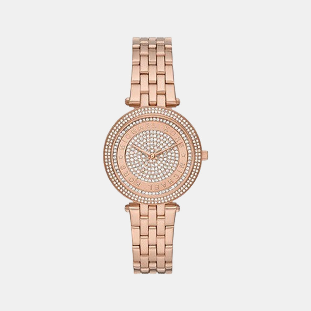 Michael Kors Round Rose Gold Analog watch