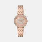 Michael Kors Round Rose Gold Analog watch