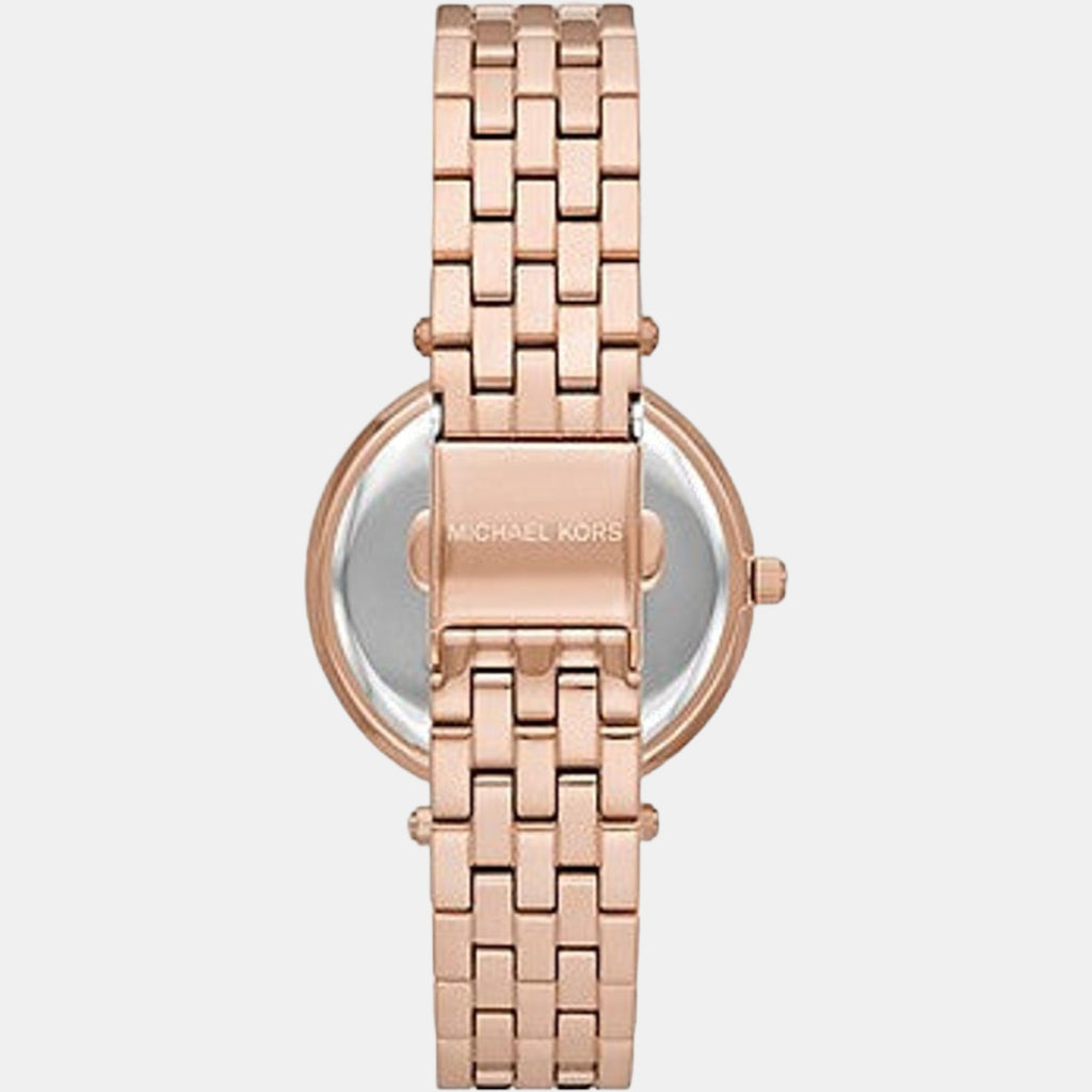 Michael Kors Women Round Rose Gold watch