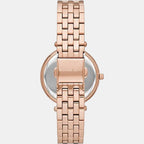 Michael Kors Women Round Rose Gold watch