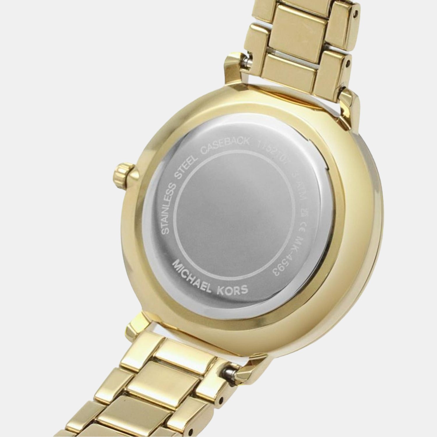 Fingerhut  Michael Kors Womens Parker Rose Goldtone Stainless Steel  Crystal Chronograph Watch