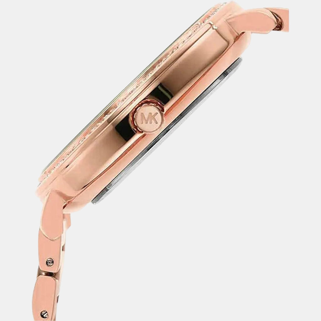 Michael Kors Women Round White watch