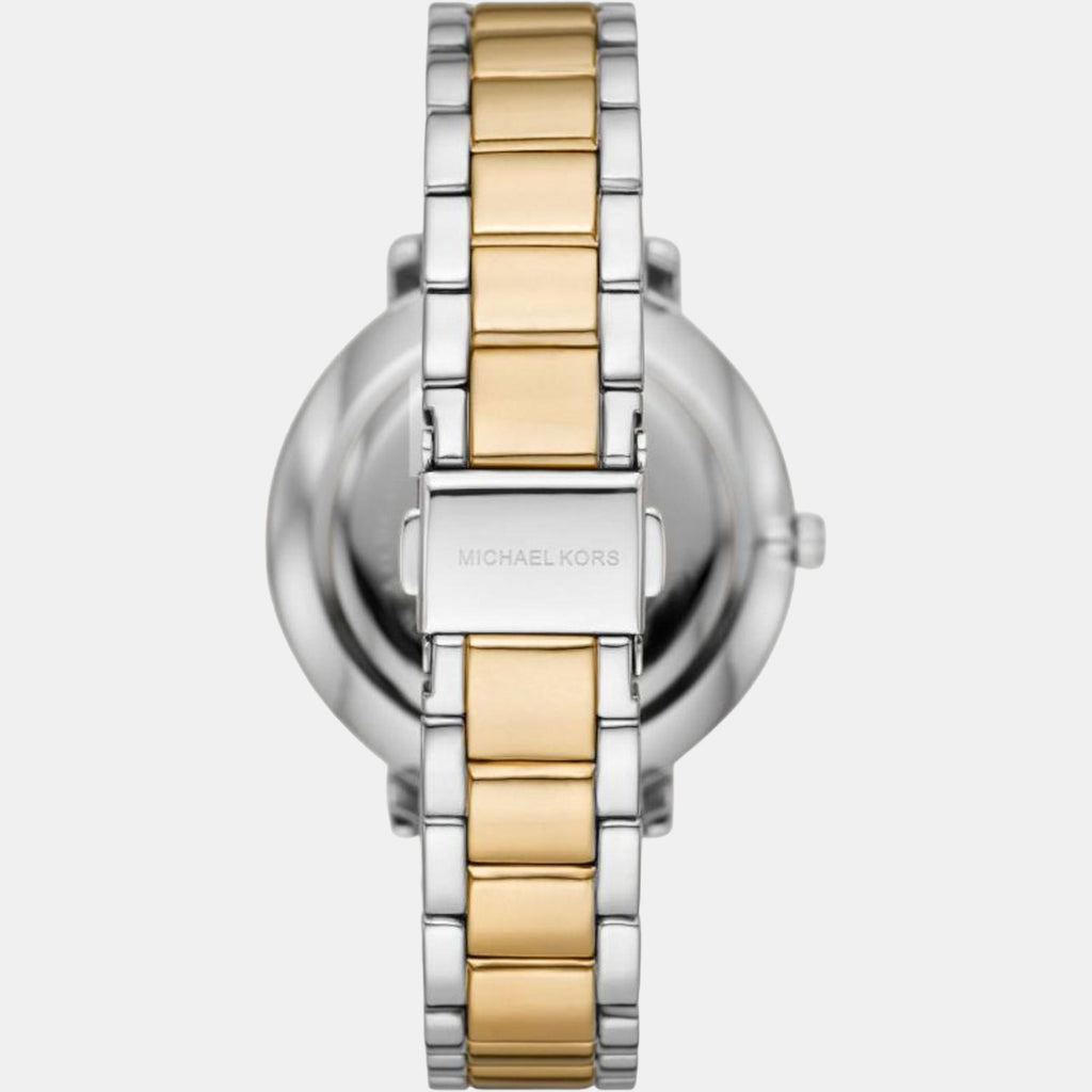 Mk4595 Michael Kors Pyper Women Quartz White Dial Analog Stainless Steel Watch ...
