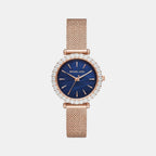 Michael Kors Round Blue Analog watch