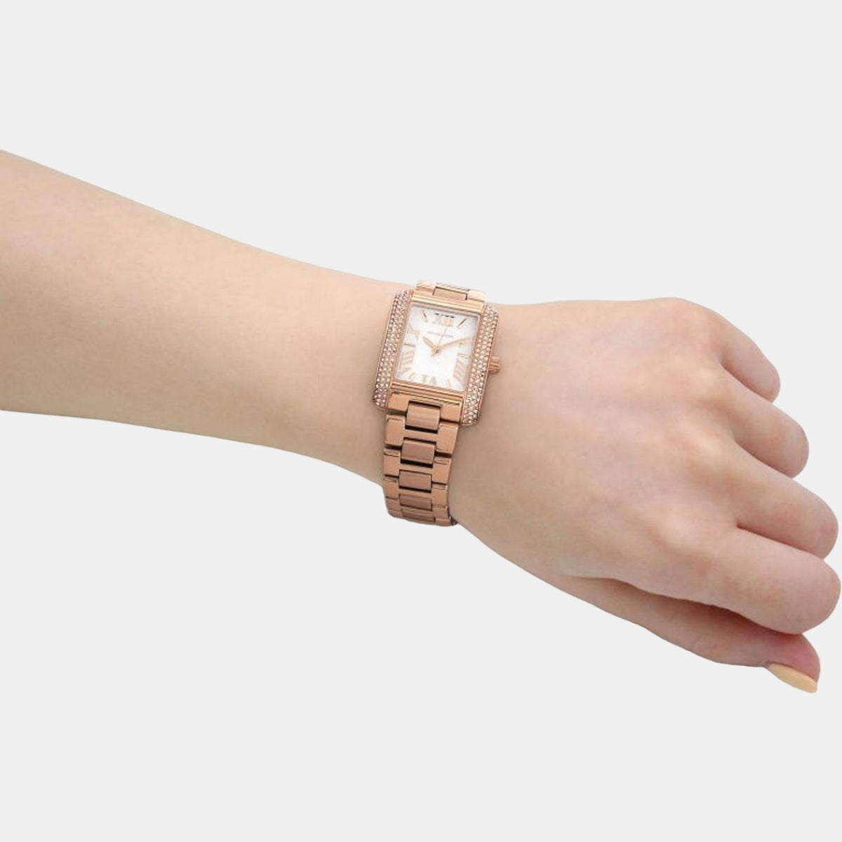 Michael Kors Stainless Steel Rectangular watch