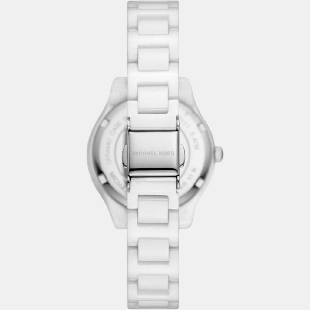 Michael Kors Women Round White watch