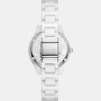 Michael Kors Women Round White watch