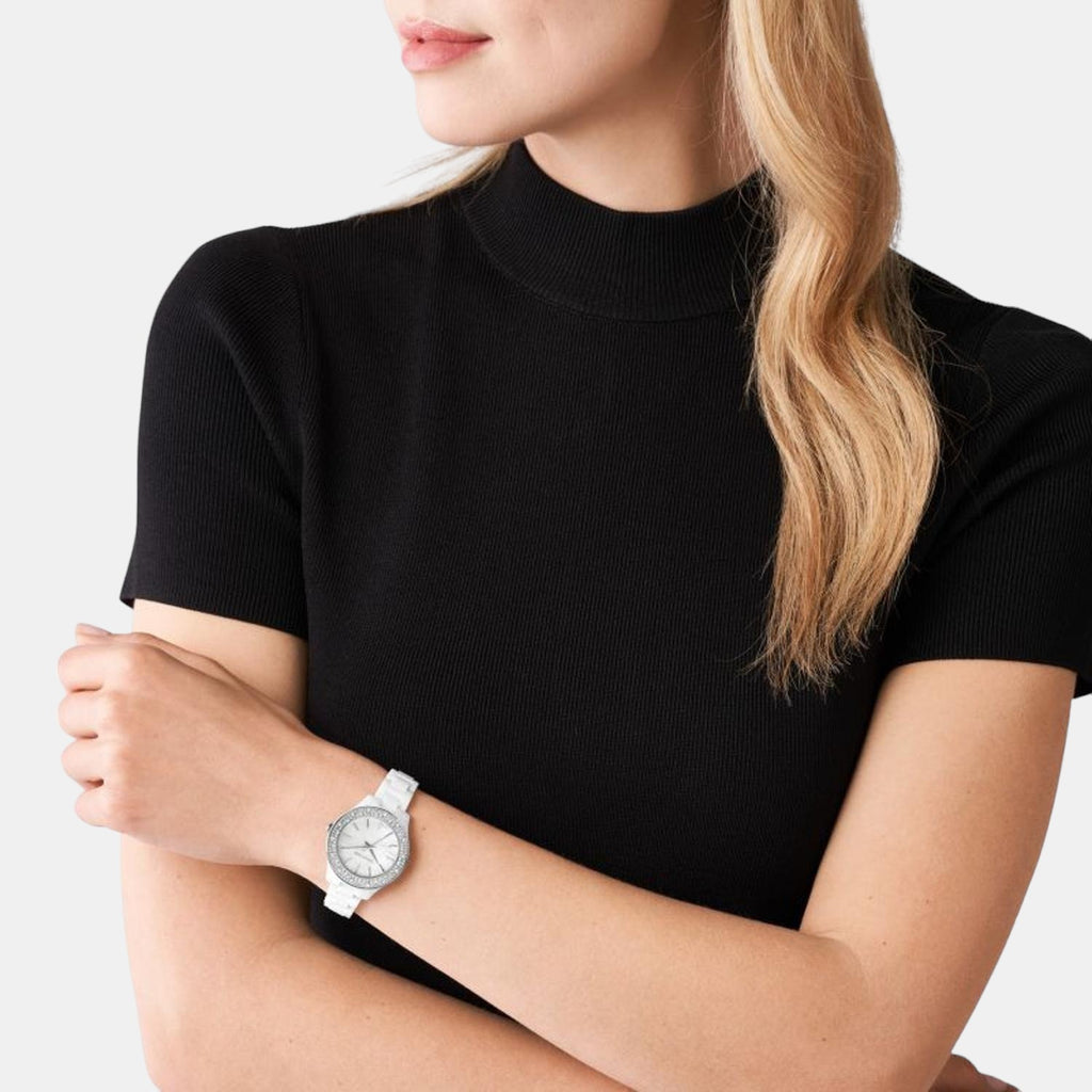 Michael Kors Ceramic Round watch