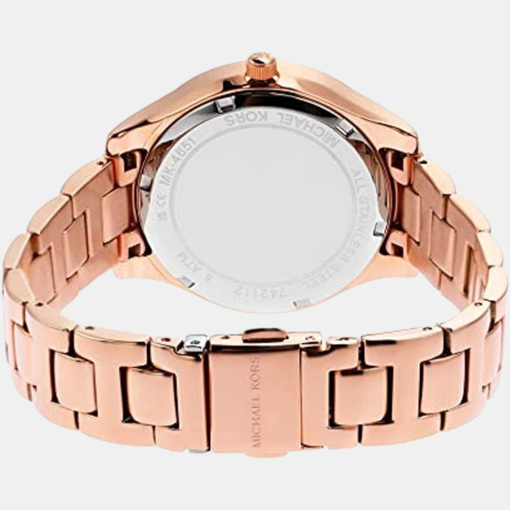 Michael Kors Women Round Gold watch