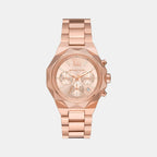 Michael Kors Round Rose Gold Chronograph watch