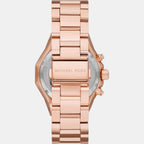 Michael Kors Women Round Rose Gold watch