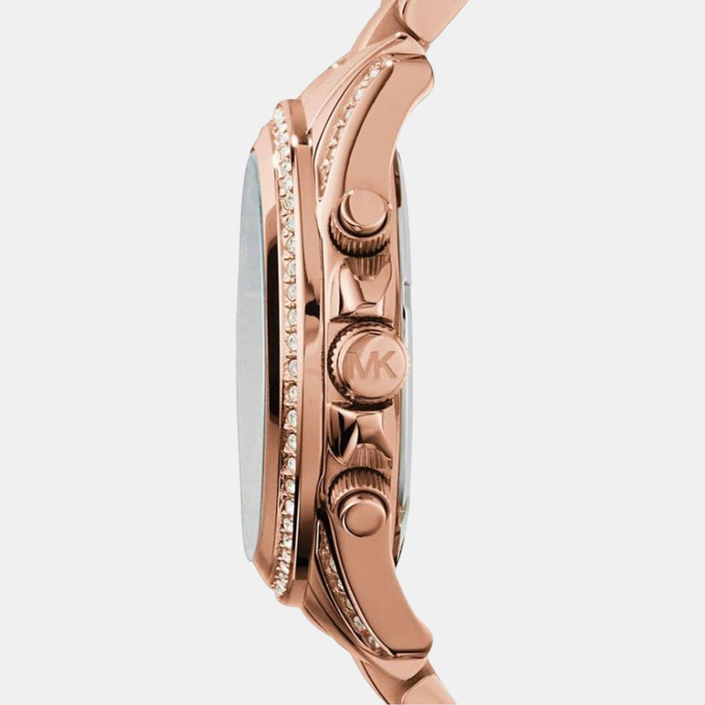 Michael Kors Women Round Rose Gold watch