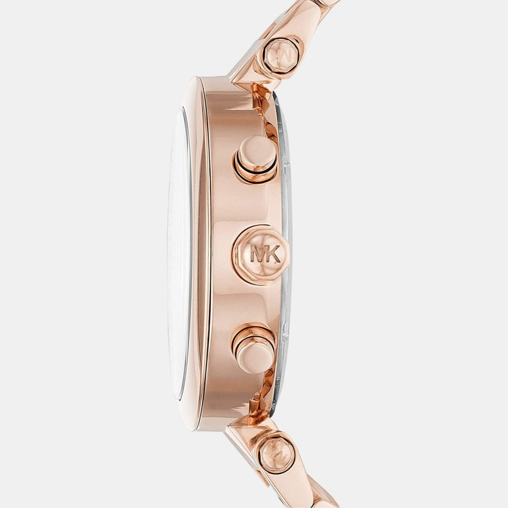 Michael Kors Women Round Rose Gold watch