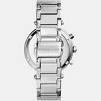 Michael Kors Women Round Silver watch