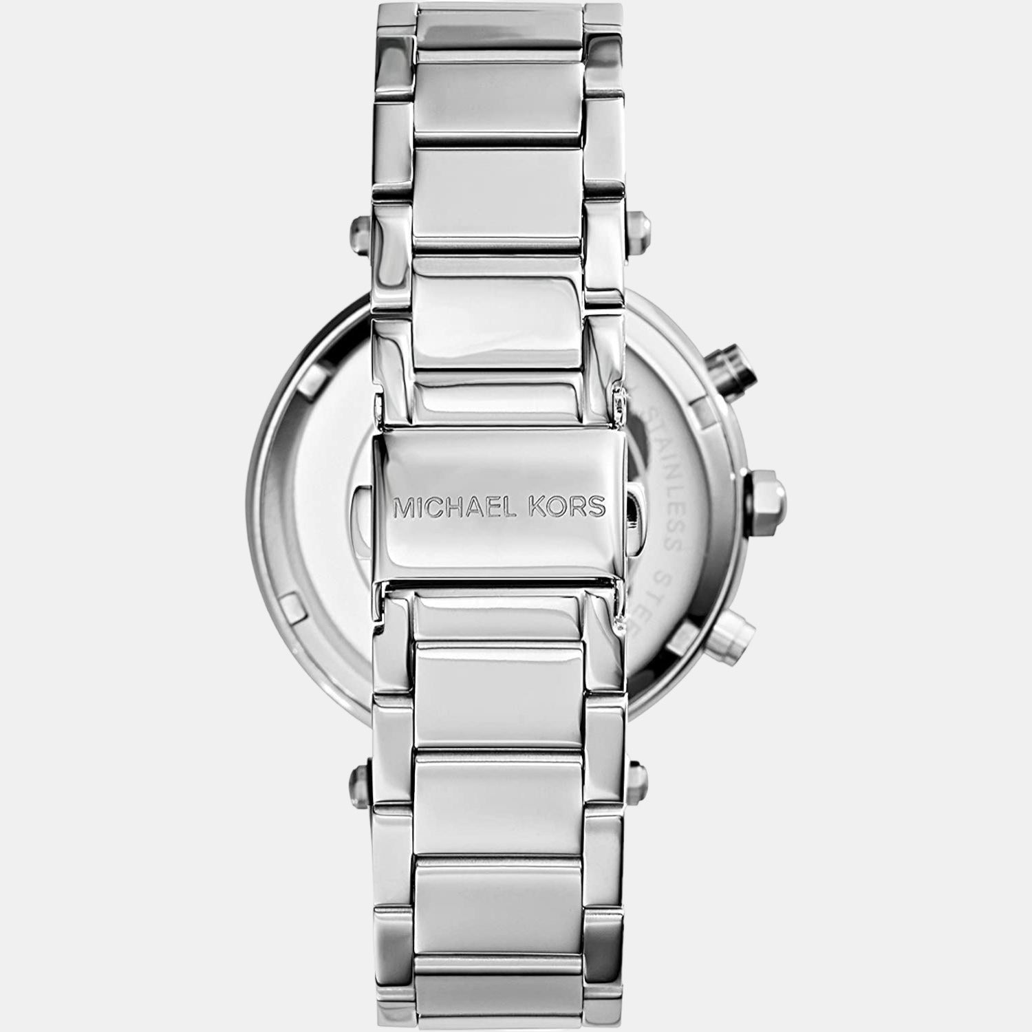 Michael Kors Women Round Silver watch