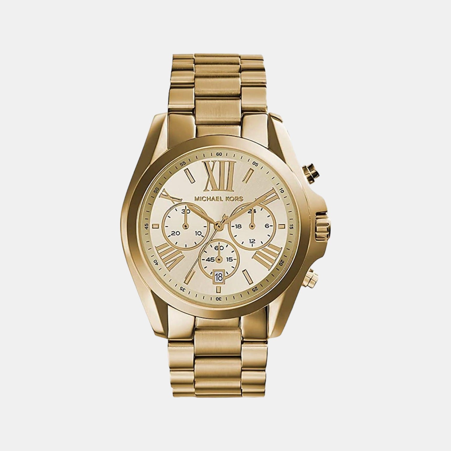 Michael Kors Round Gold Chronograph watch