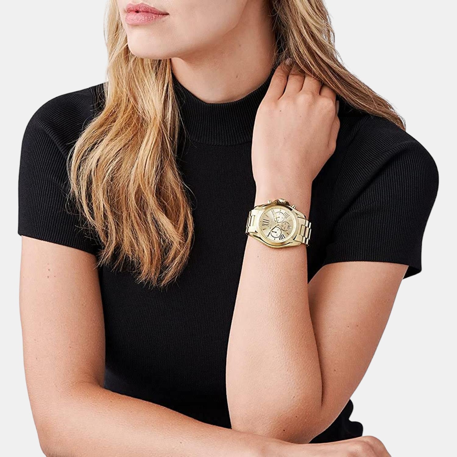 Đồng Hồ Nữ Michael Kors MK6988 Demi Gold 37mm Chính Hãng Shop Đồng Hồ Xách  Tay