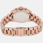 Michael Kors Women Round Rose Gold watch