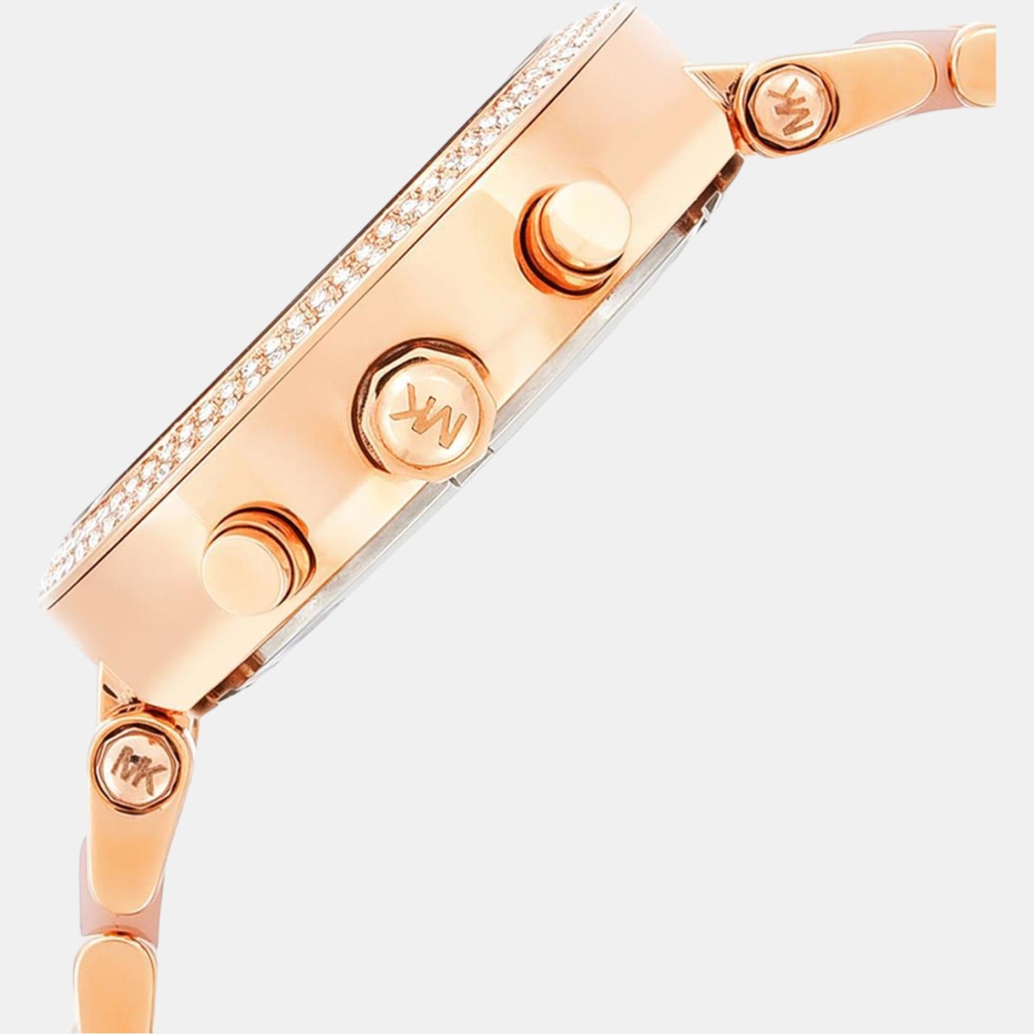 Michael Kors Female Rose Gold Quartz Stainless Steel Chronograph