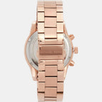 Michael Kors Women Round Rose Gold watch