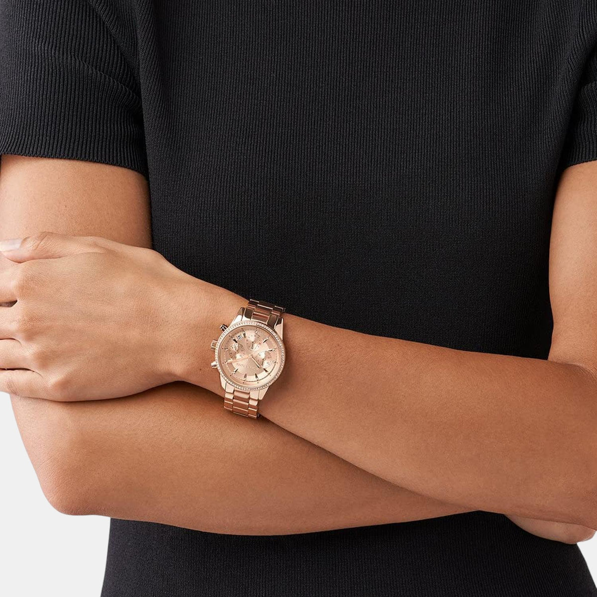 Michael Kors Stainless Steel Round watch