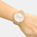 Michael Kors Women Round Rose Gold watch