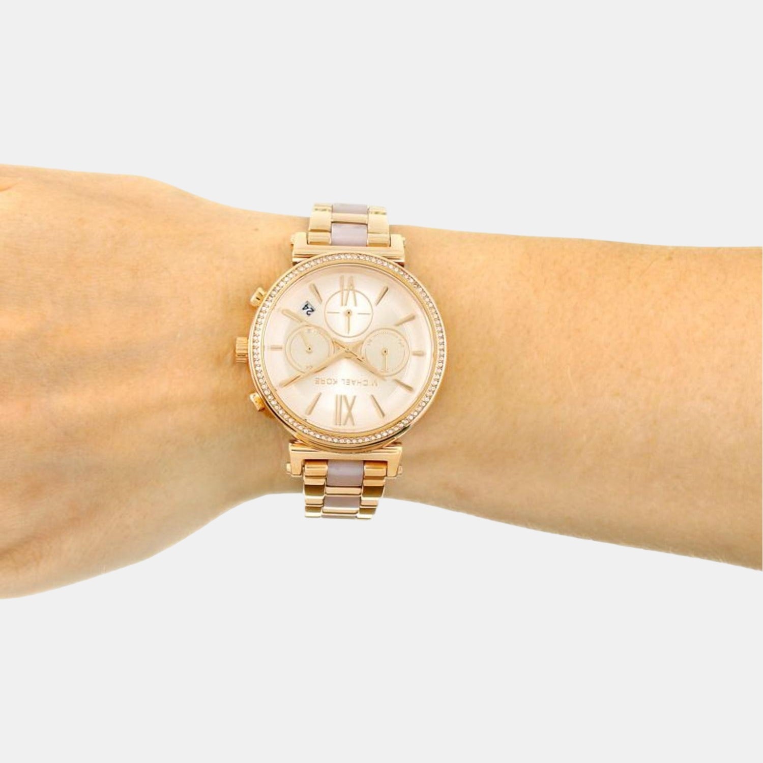 Michael Kors Stainless Steel Round watch