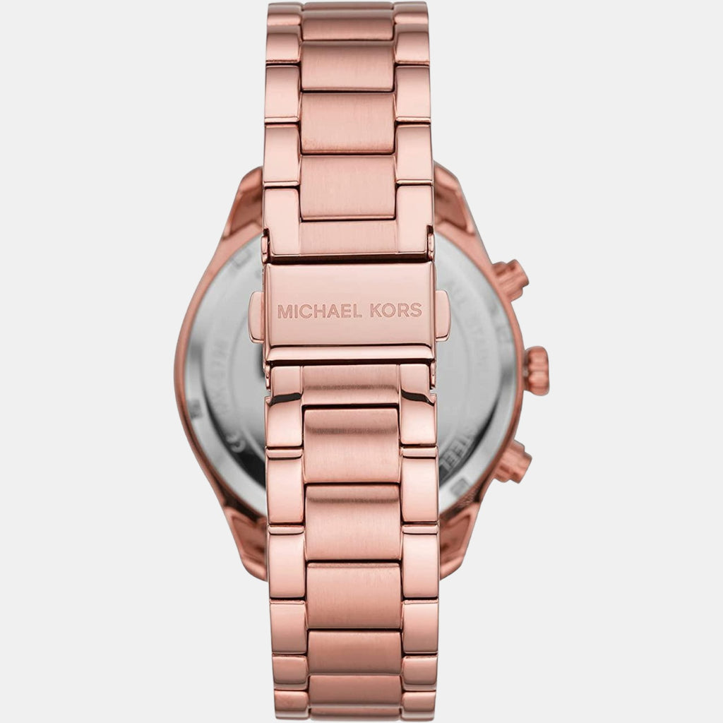 Michael Kors Women Round Rose Gold watch