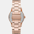 Michael Kors Women Round Rose Gold watch