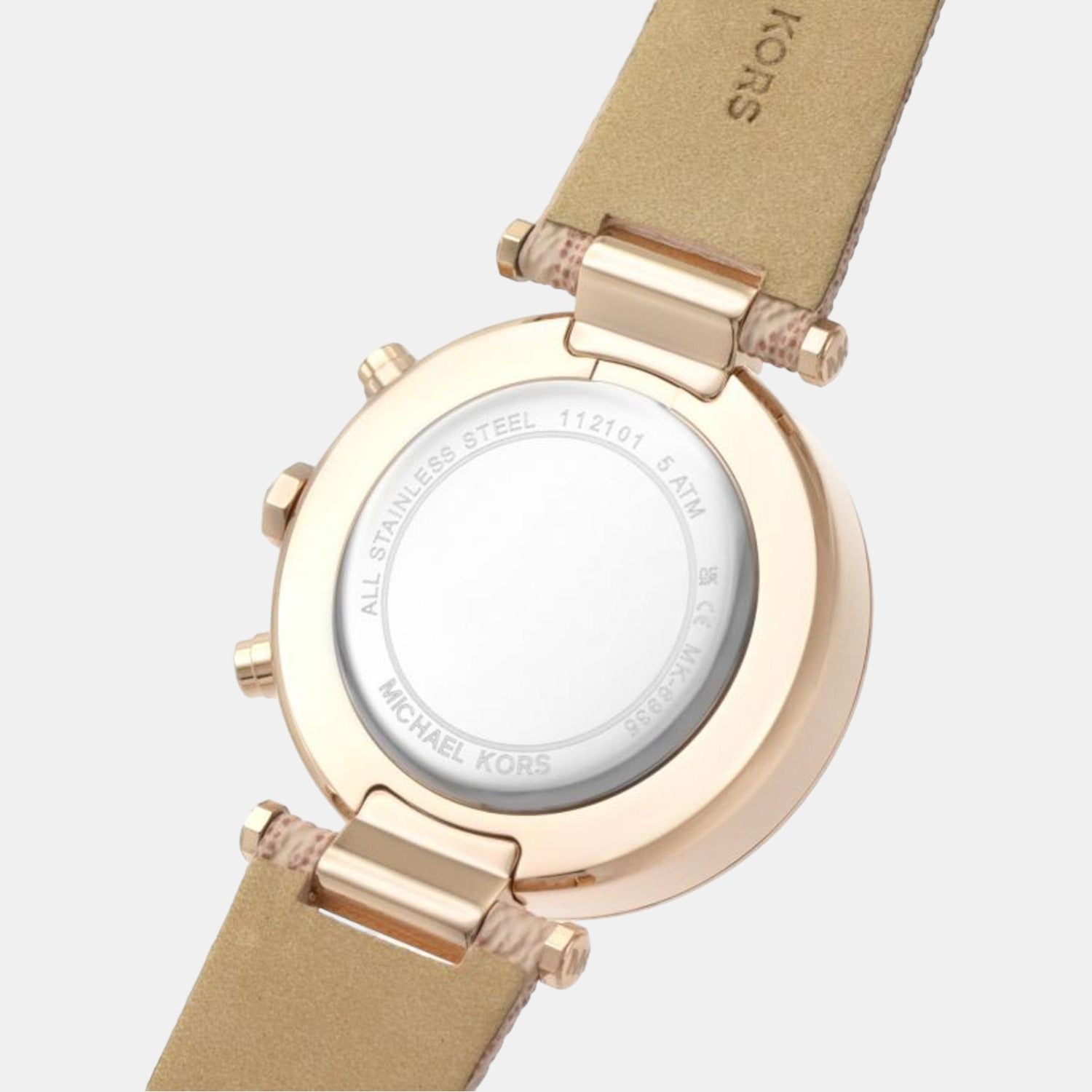 Michael Kors Women Round White watch